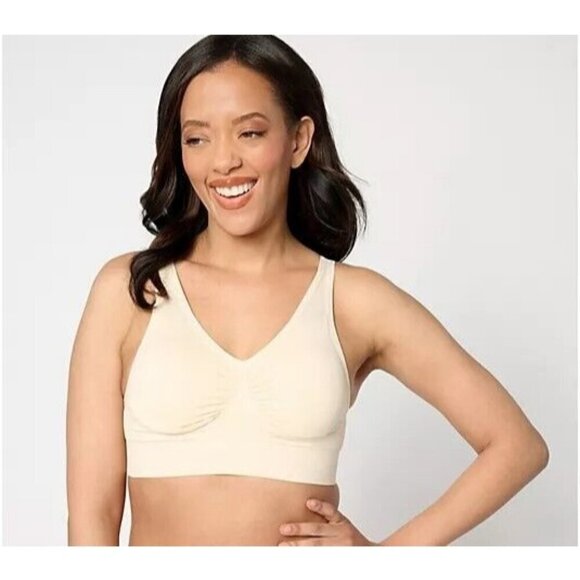 Anybody Intimates Wirefree Cuplift Seamless Bra Pearl, Large - Picture 1 of 1